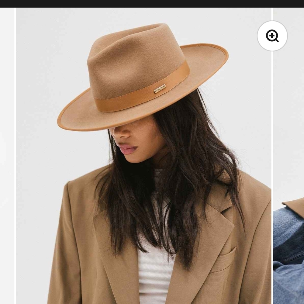 GIGI PIP brown Fedora Hat S/M 57